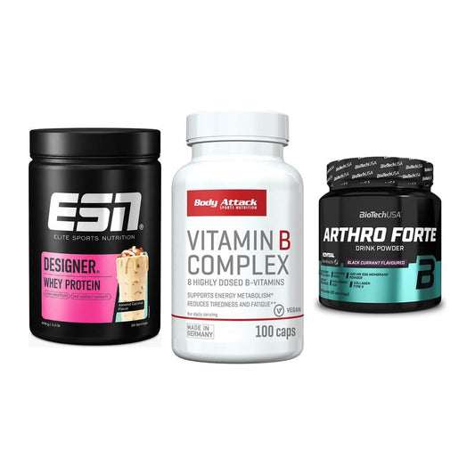 Regenerations-Set: ESN Designer + Body Attack + BioTech Arthro – alle enthaltenen Artikel