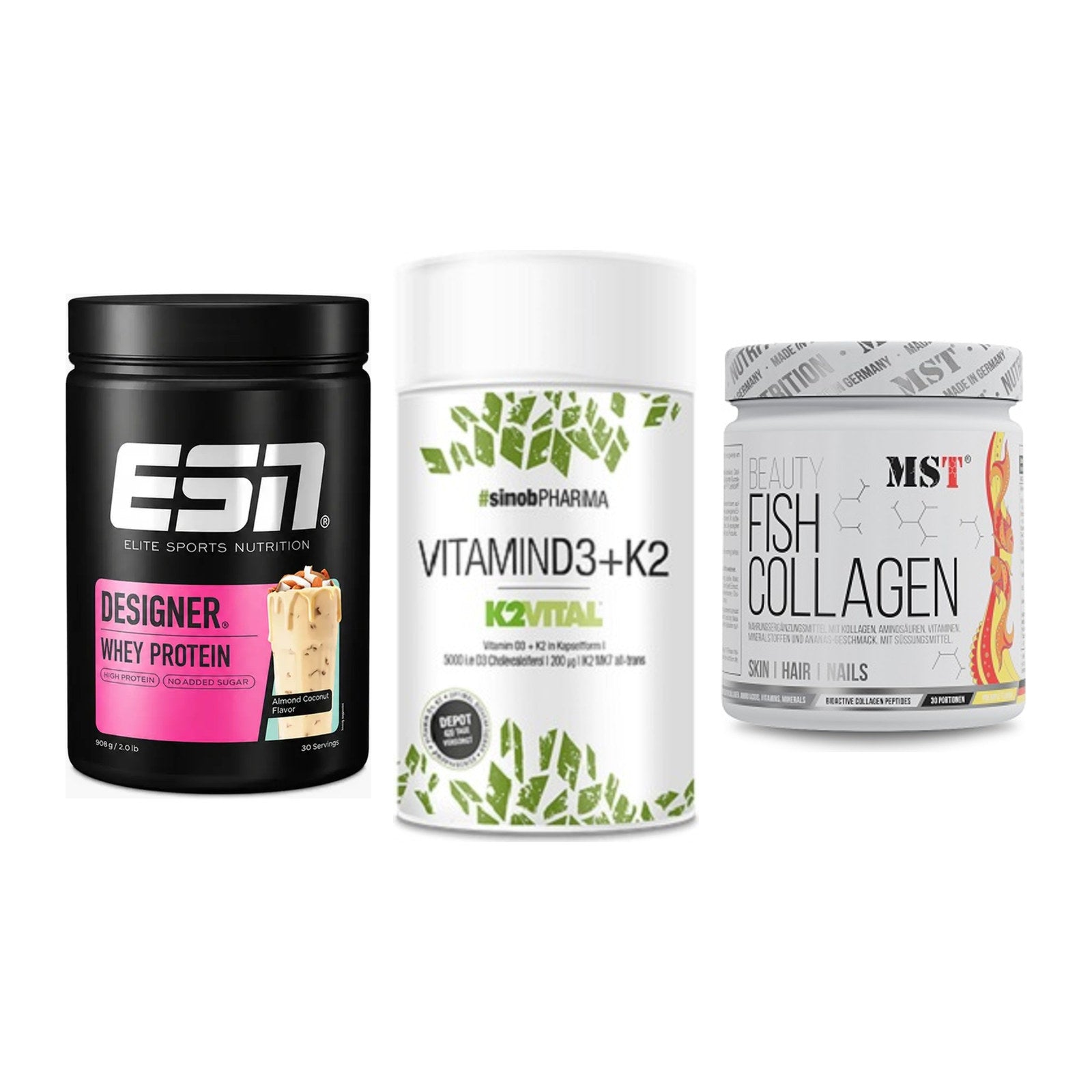 Regenerations-Set: ESN Designer + Sinob Vitamin + MST Beauty Fish – alle enthaltenen Artikel