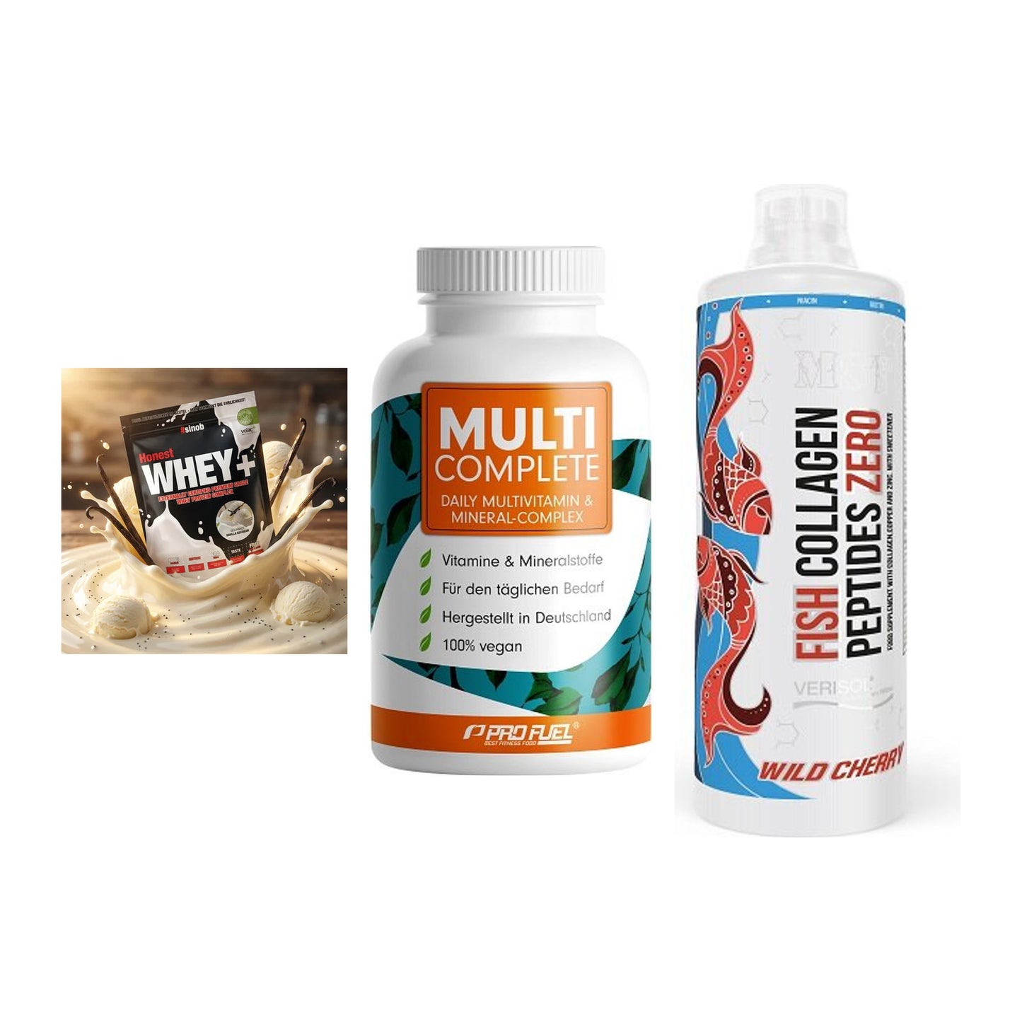 Regenerations-Set: Sinob Honest + ProFuel MULTI + MST Fish – alle enthaltenen Artikel