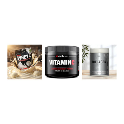 Regenerations-Set: Sinob Honest + Sinob Vitamin C + Sinob Kollagen – alle enthaltenen Artikel
