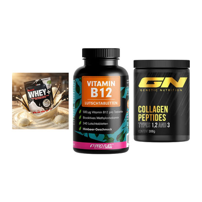 Regenerations-Set: Sinob Honest + ProFuel Vitamin + GN Peptan – alle enthaltenen Artikel