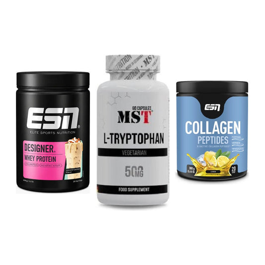 Regenerations-Set: ESN Designer + MST Tryptophan + ESN Collagen – alle enthaltenen Artikel