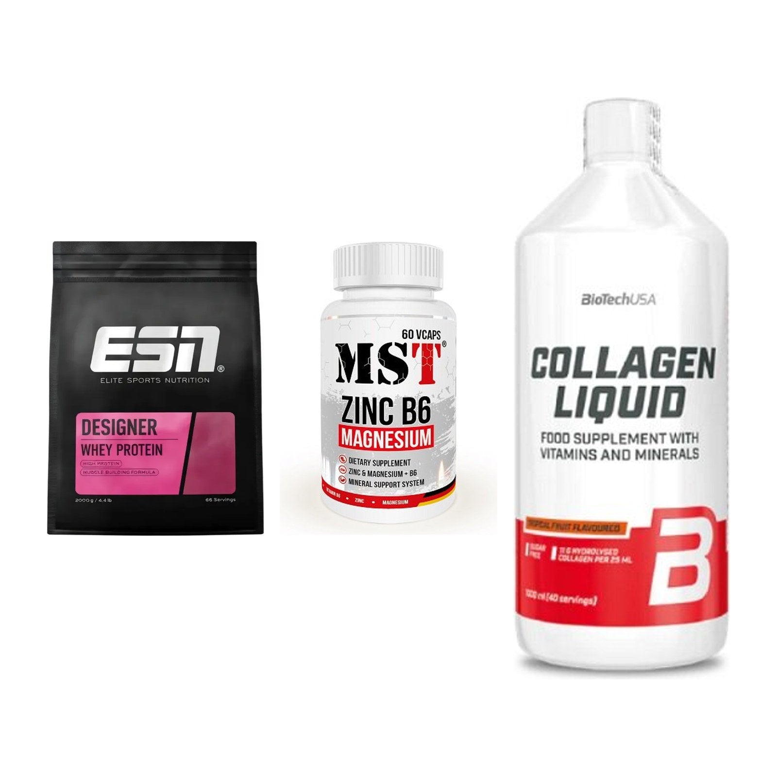 Regenerations-Set: ESN Designer + MST Zinc + BioTech Collage – alle enthaltenen Artikel