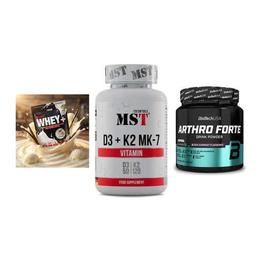 Regenerations-Set: Sinob Honest + MST Vitamin D3 + BioTech Arthro – alle enthaltenen Artikel