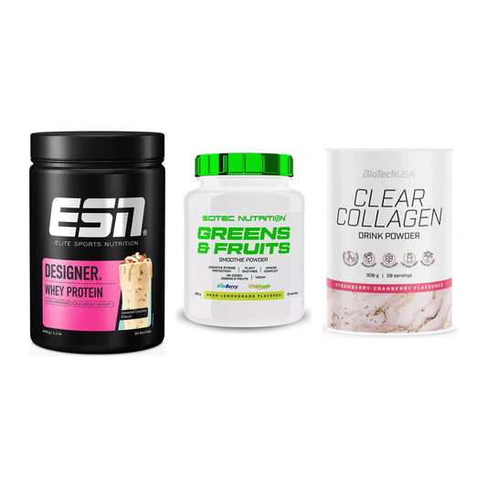Regenerations-Set: ESN Designer + Scitec Greens + BioTech Clear – alle enthaltenen Artikel