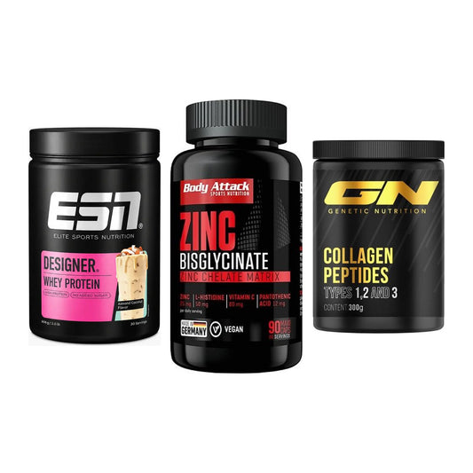 Regenerations-Set: ESN Designer + Body Attack + GN Peptan – alle enthaltenen Artikel