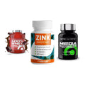 Regenerations-Set: Scitec 100% + ProFuel Zink + Scitec Mega – alle enthaltenen Artikel