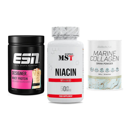Regenerations-Set: ESN Designer + MST Niacin + BioTech Marine – alle enthaltenen Artikel