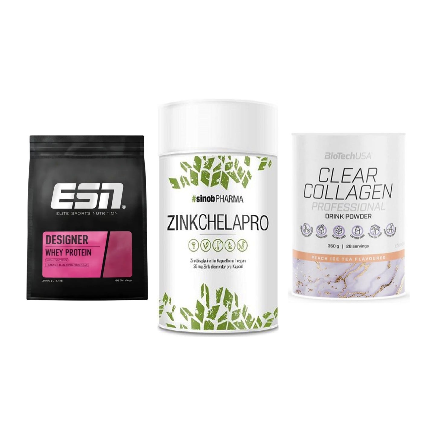 Regenerations-Set: ESN Designer + Sinob Zink + BioTech Clear – alle enthaltenen Artikel