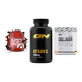 Regenerations-Set: Scitec 100% + GN Vitamin C + MST Collagen – alle enthaltenen Artikel