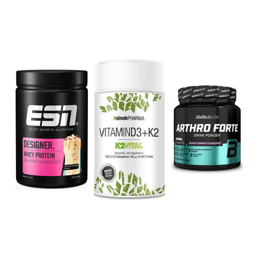 Regenerations-Set: ESN Designer + Sinob Vitamin + BioTech Arthro – alle enthaltenen Artikel