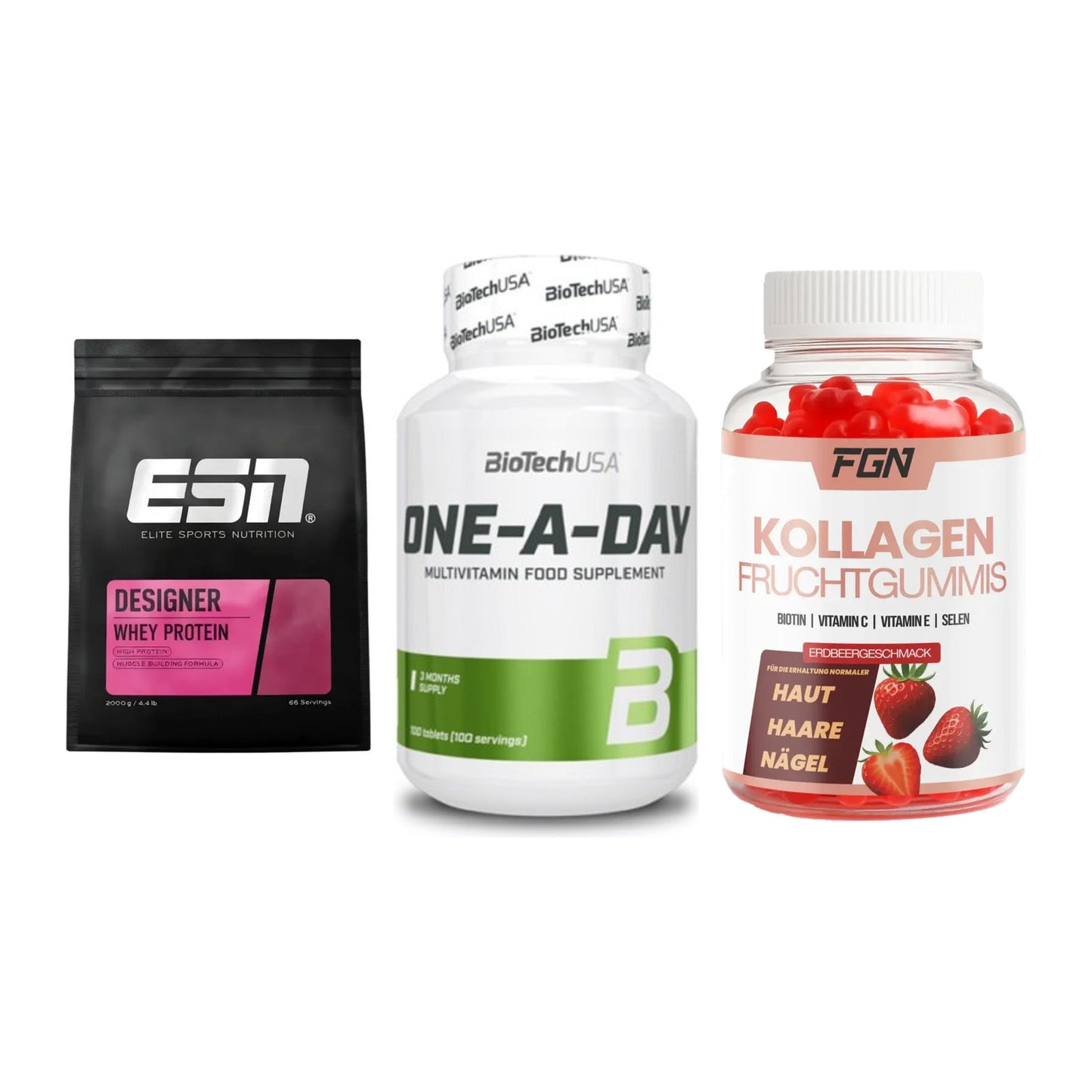 Regenerations-Set: ESN Designer + BioTech One A + FGN Kollagen 60 – alle enthaltenen Artikel
