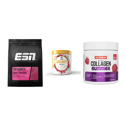 Regenerations-Set: ESN Designer + FA Nutrition + Nutrend Collage – alle enthaltenen Artikel