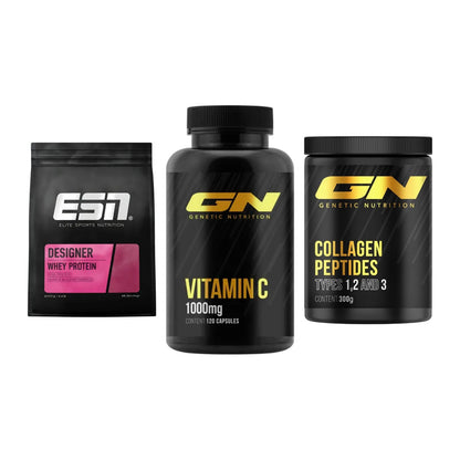 Regenerations-Set: ESN Designer + GN Vitamin C + GN Peptan – alle enthaltenen Artikel