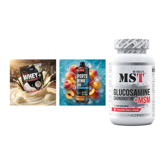 Regenerations-Set: Sinob Honest + Body Attack + MST Glucosamine – alle enthaltenen Artikel