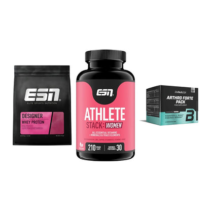 Regenerations-Set: ESN Designer + ESN Athlete + BioTech Arthro – alle enthaltenen Artikel