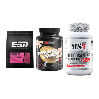 Regenerations-Set: ESN Designer + Big Zone + MST Glucosamine – alle enthaltenen Artikel