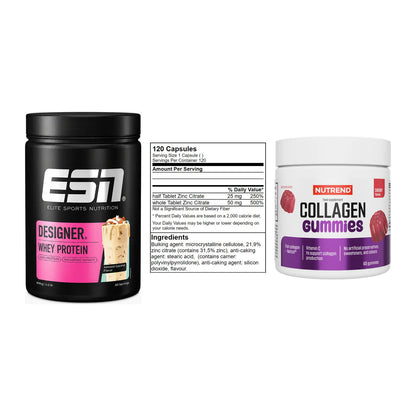 Regenerations-Set: ESN Designer + GN Zinc Citrate + Nutrend Collage – alle enthaltenen Artikel