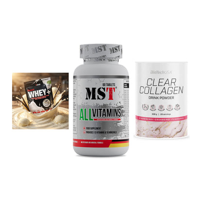 Regenerations-Set: Sinob Honest + MST All Vitamin + BioTech Clear – alle enthaltenen Artikel