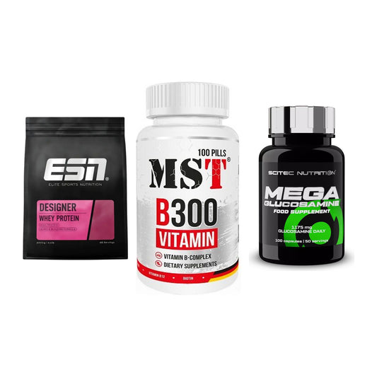 Regenerations-Set: ESN Designer + MST B300 + Scitec Mega – alle enthaltenen Artikel