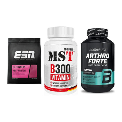 Regenerations-Set: ESN Designer + MST B300 + BioTech Arthro – alle enthaltenen Artikel