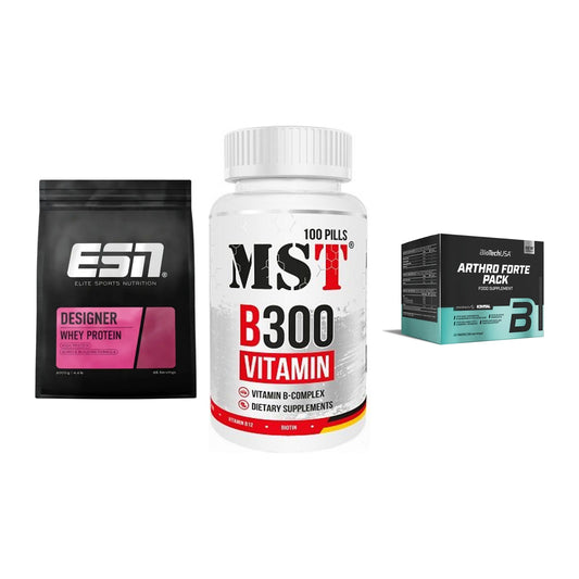 Regenerations-Set: ESN Designer + MST B300 + BioTech Arthro – alle enthaltenen Artikel