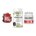 Regenerations-Set: Scitec 100% + Sinob Magnesium + BioTech Collage – alle enthaltenen Artikel