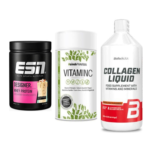 Regenerations-Set: ESN Designer + Sinob Vitamin C + BioTech Collage – alle enthaltenen Artikel