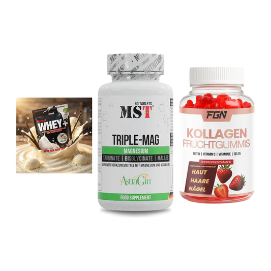 Regenerations-Set: Sinob Honest + MST Tripple Mag + FGN Kollagen 60 – alle enthaltenen Artikel