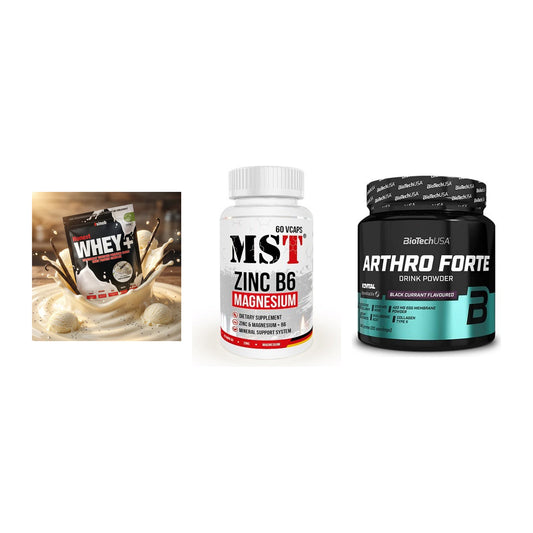 Regenerations-Set: Sinob Honest + MST Zinc + BioTech Arthro – alle enthaltenen Artikel