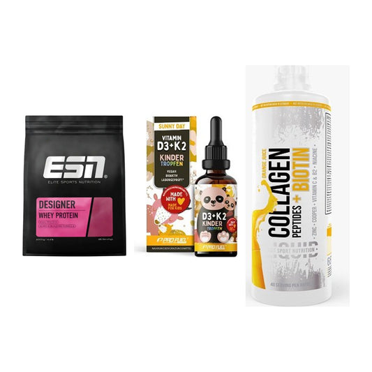 Regenerations-Set: ESN Designer + ProFuel VITAMIN + MST Collagen – alle enthaltenen Artikel