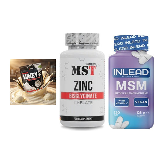 Regenerations-Set: Sinob Honest + MST Zinc + INLEAD MSM – alle enthaltenen Artikel
