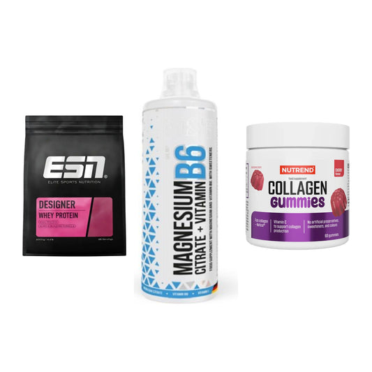 Regenerations-Set: ESN Designer + MST Magnesium + Nutrend Collage – alle enthaltenen Artikel