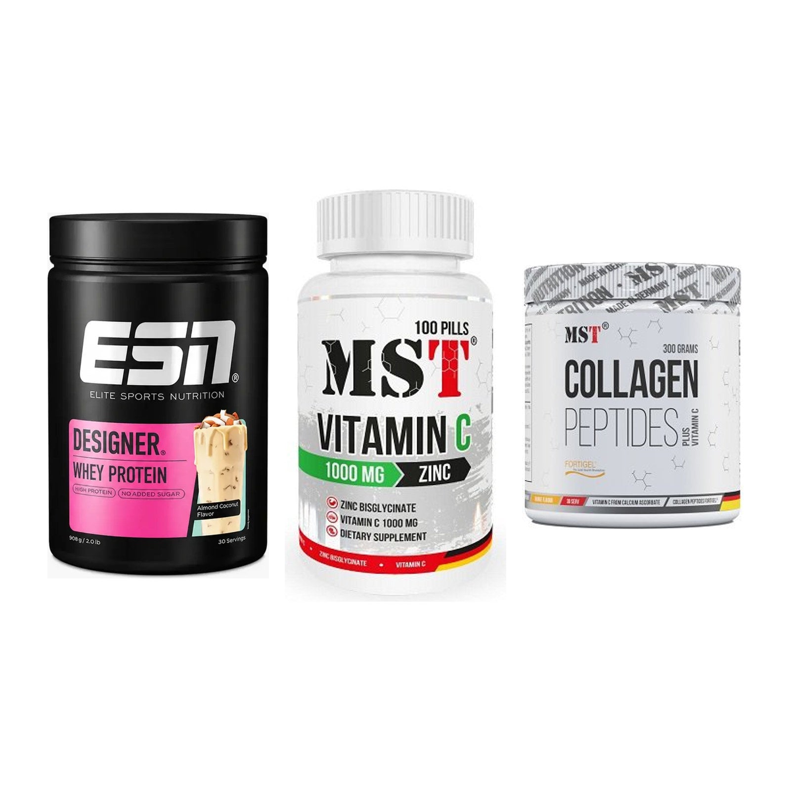 Regenerations-Set: ESN Designer + MST Vitamin C + MST Collagen – alle enthaltenen Artikel