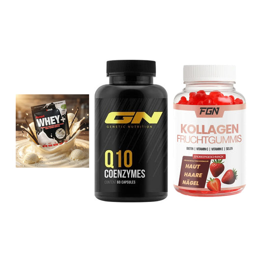 Regenerations-Set: Sinob Honest + GN Q10 Health + FGN Kollagen 60 – alle enthaltenen Artikel