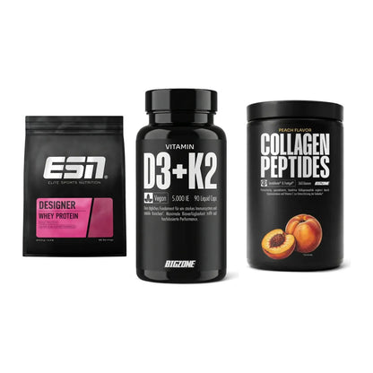 Regenerations-Set: ESN Designer Whey + Big Zone Vitamin + 1 weitere – alle enthaltenen Artikel