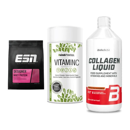 Regenerations-Set: ESN Designer + Sinob Vitamin C + BioTech Collage – alle enthaltenen Artikel