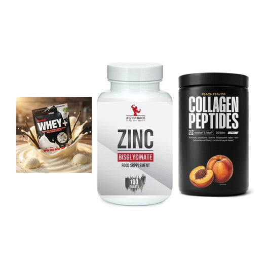 Regenerations-Set: Sinob Honest + #GYMJUICE ZINC + Big Zone – alle enthaltenen Artikel