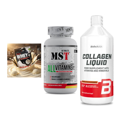 Regenerations-Set: Sinob Honest + MST All Vitamin + BioTech Collage – alle enthaltenen Artikel