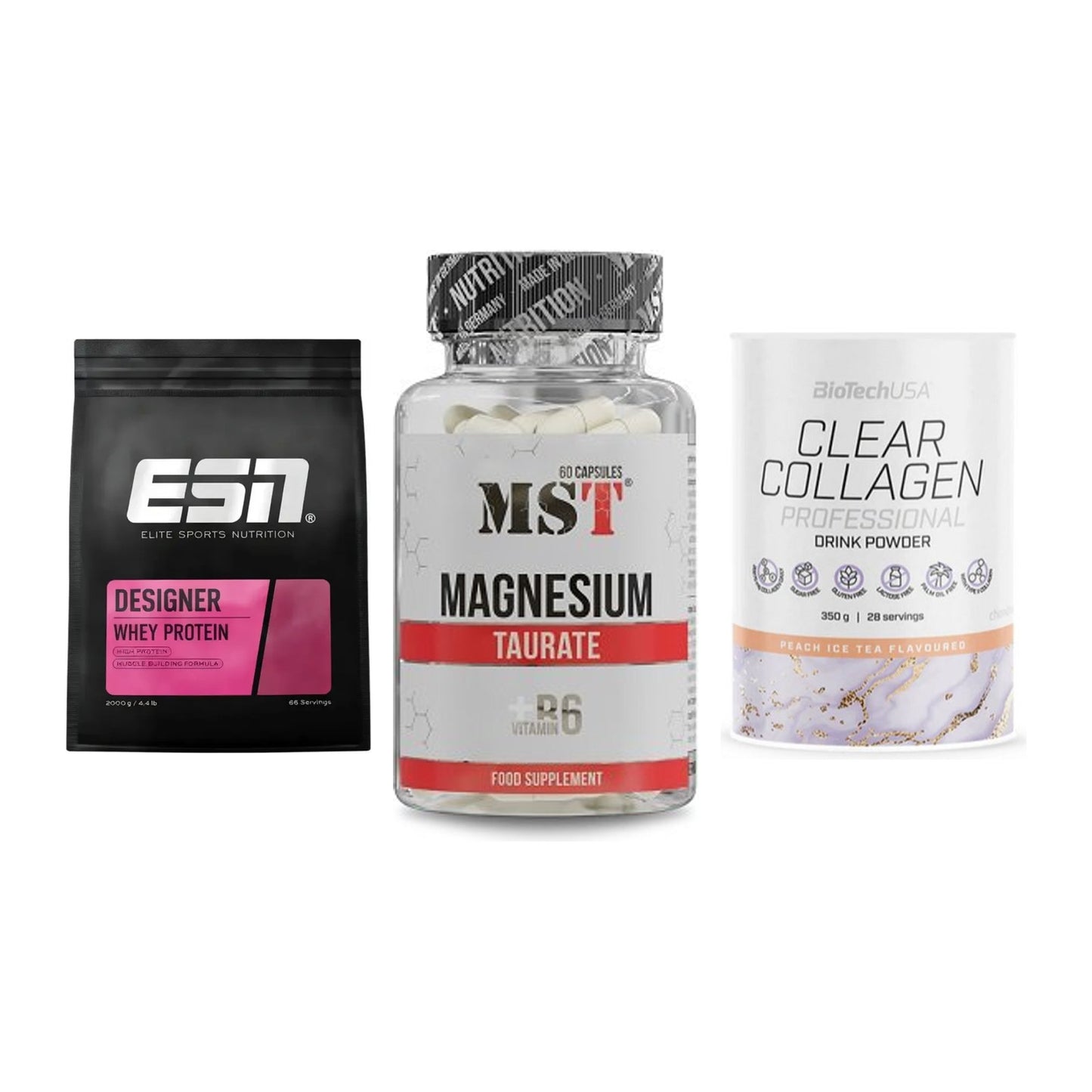 Regenerations-Set: ESN Designer + MST Magnesium + BioTech Clear – alle enthaltenen Artikel