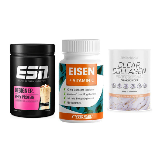 Regenerations-Set: ESN Designer + ProFuel EISEN + BioTech Clear – alle enthaltenen Artikel