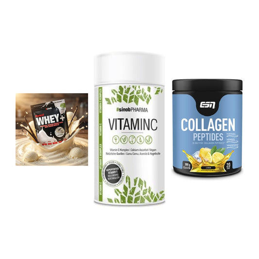 Regenerations-Set: Sinob Honest + Sinob Vitamin C + ESN Collagen – alle enthaltenen Artikel