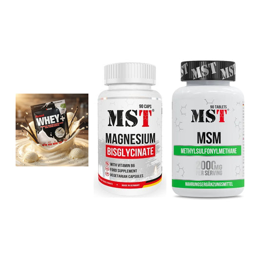 Regenerations-Set: Sinob Honest + MST Magnesium + MST MSM 2000 / – alle enthaltenen Artikel