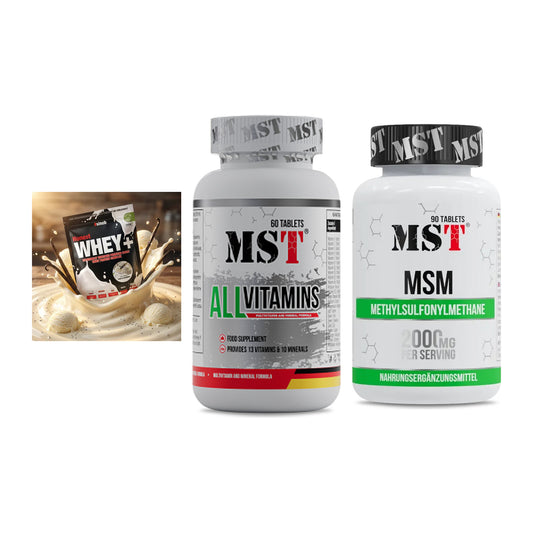 Regenerations-Set: Sinob Honest + MST All Vitamin + MST MSM 2000 / – alle enthaltenen Artikel