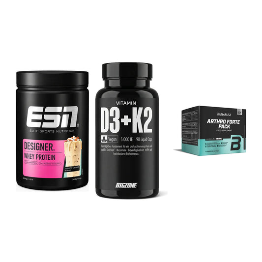 Regenerations-Set: ESN Designer + Big Zone + BioTech Arthro – alle enthaltenen Artikel
