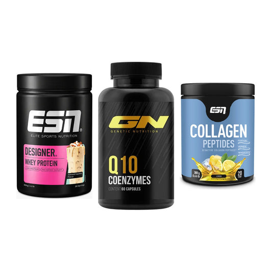 Regenerations-Set: ESN Designer + GN Q10 Health + ESN Collagen – alle enthaltenen Artikel