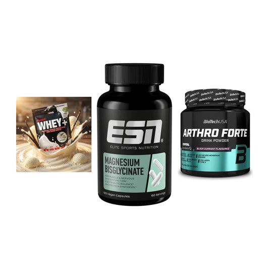 Regenerations-Set: Sinob Honest + ESN Magnesium + BioTech Arthro – alle enthaltenen Artikel