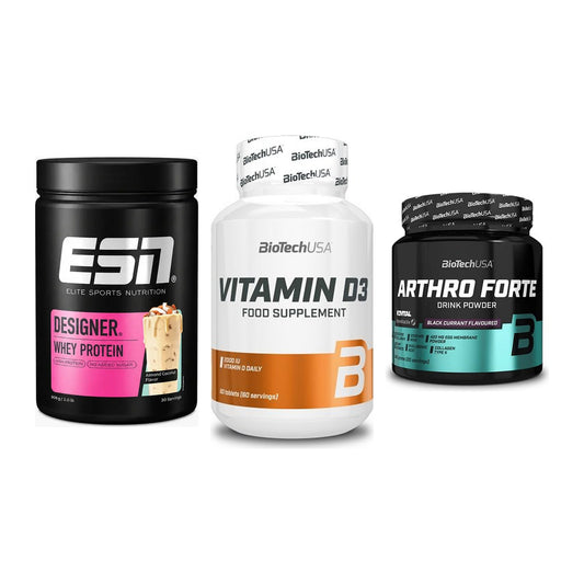 Regenerations-Set: ESN Designer + BioTech Vitamin + BioTech Arthro – alle enthaltenen Artikel