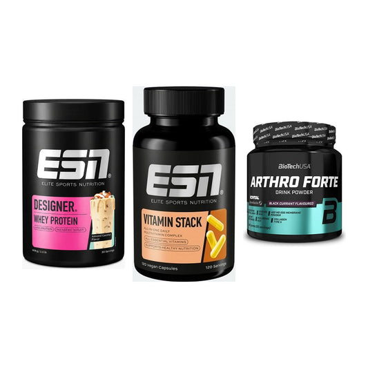 Regenerations-Set: ESN Designer + ESN Vitamin + BioTech Arthro – alle enthaltenen Artikel