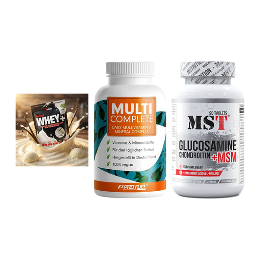 Regenerations-Set: Sinob Honest + ProFuel MULTI + MST Glucosamine – alle enthaltenen Artikel
